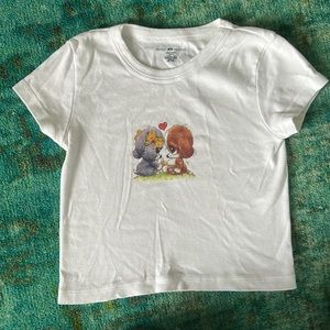Brandy Melville graphic baby tee